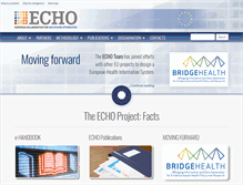 Tablet Screenshot of echo-health.eu